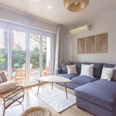 Beauvallon Plage - Magnifique T2 Avec Jardin, Proche Centre, Mer Antibes Zewnętrze zdjęcie